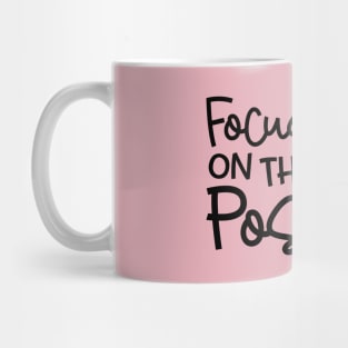 Focus On The Positive Camera Photography Funny Mug